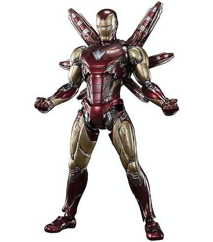 Buy NECA Avengers Battle Damaged Iron Man Action Figure 1/4
